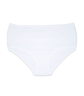 شورت زنانه Neev نیو اسلیپ نخی فاق بلند دانتل دار کد 413