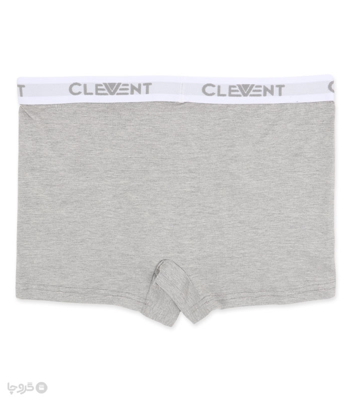 پک شورت مردانه پادار نخی کش از رو Clevent کلونت کد 2408 - بسته 3 عددی