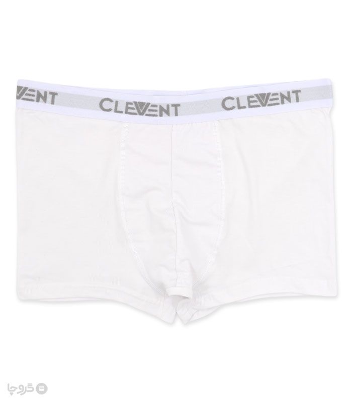 پک شورت مردانه پادار نخی کش از رو Clevent کلونت کد 2408 - بسته 3 عددی