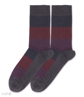 جوراب ساقدار Clevent کلونت طرح رینگی 19 کد 1219