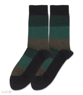 جوراب ساقدار Clevent کلونت طرح رینگی 19 کد 1219