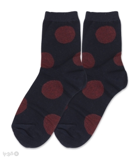 جوراب نیم ساق Coco & Hana طرح توپی