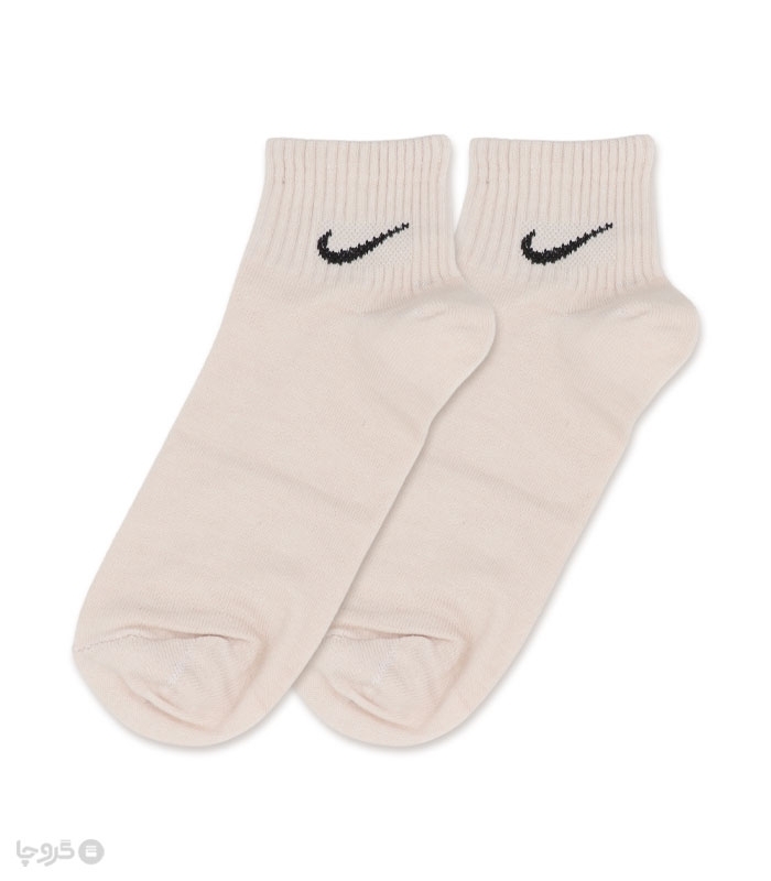 جوراب مچی کش انگلیسی طرح Nike طیف زرد