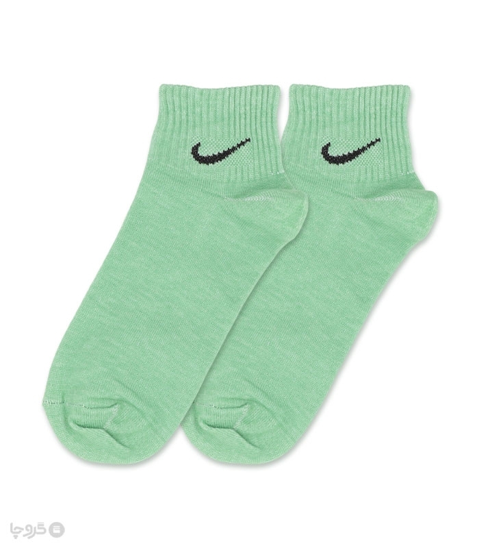 جوراب مچی کش انگلیسی طرح Nike طیف سبز