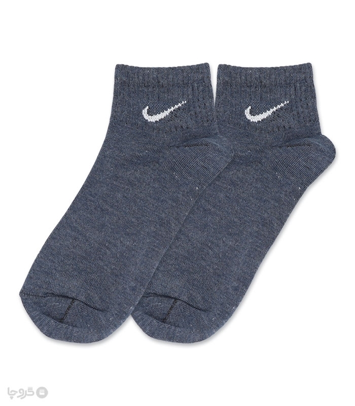 جوراب مچی کش انگلیسی طرح Nike طیف آبی