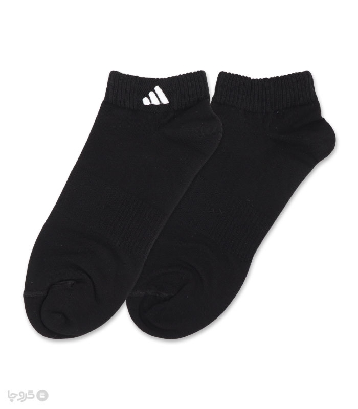 جوراب مچی وسط کش گلدوزی طرح adidas