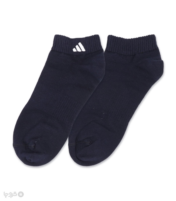جوراب مچی وسط کش گلدوزی طرح adidas