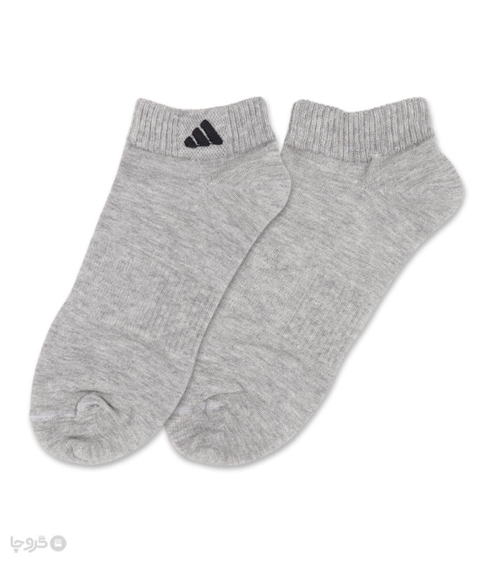 جوراب مچی وسط کش گلدوزی طرح adidas