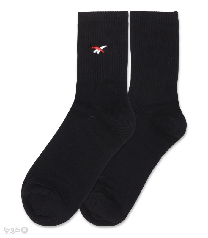 جوراب ساقدار گلدوزی کد 71007 طرح Reebok