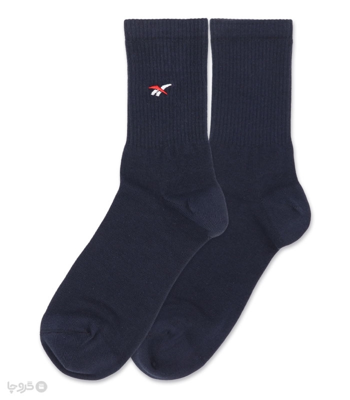 جوراب ساقدار گلدوزی کد 71007 طرح Reebok