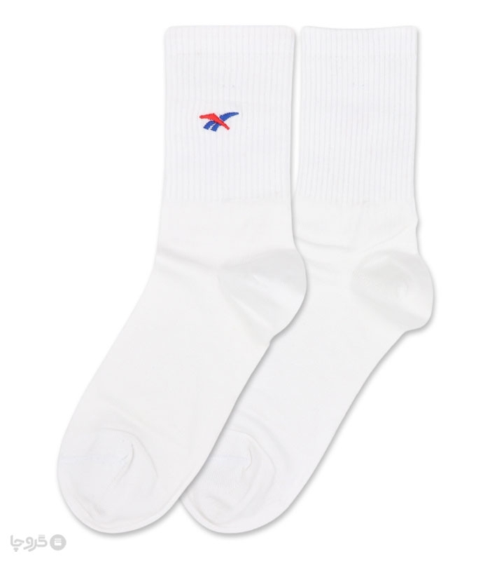 جوراب ساقدار گلدوزی کد 71007 طرح Reebok