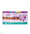 پد ‌بهداشتی روزانه خیلی نازک کتانی تافته کد 1111 - بسته 40 عددی
