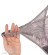 ست دو شورت و سوتین توری فنردار Bereta برتا گلدوزی کد 2420GP