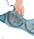 ست شورت و سوتین توری فنردار Bereta برتا گلدوزی کد 2420LL