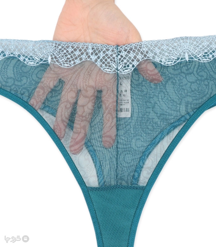 ست شورت و سوتین توری فنردار Bereta برتا گلدوزی کد 2420LL