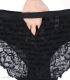 شورت زنانه اسلیپ تور و گیپور طرح مخمل Bebe