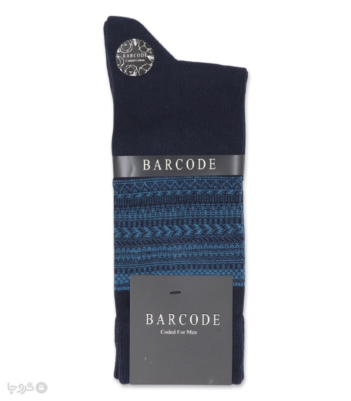 جوراب ساقدار Barcode بارکد طرح VelvetECHO