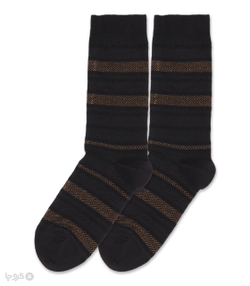 جوراب ساقدار Barcode بارکد طرح Stripefit