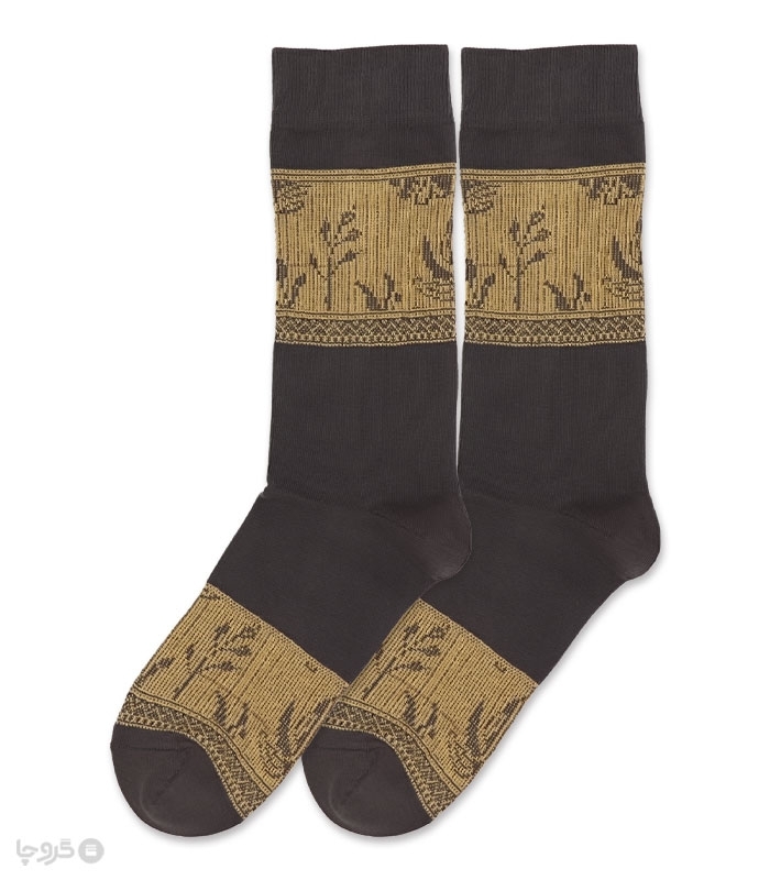 جوراب ساقدار Barcode بارکد طرح Artnouveau