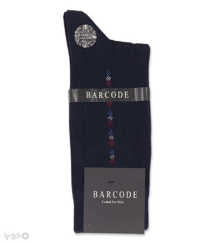 جوراب ساقدار Barcode بارکد طرح تیرگان