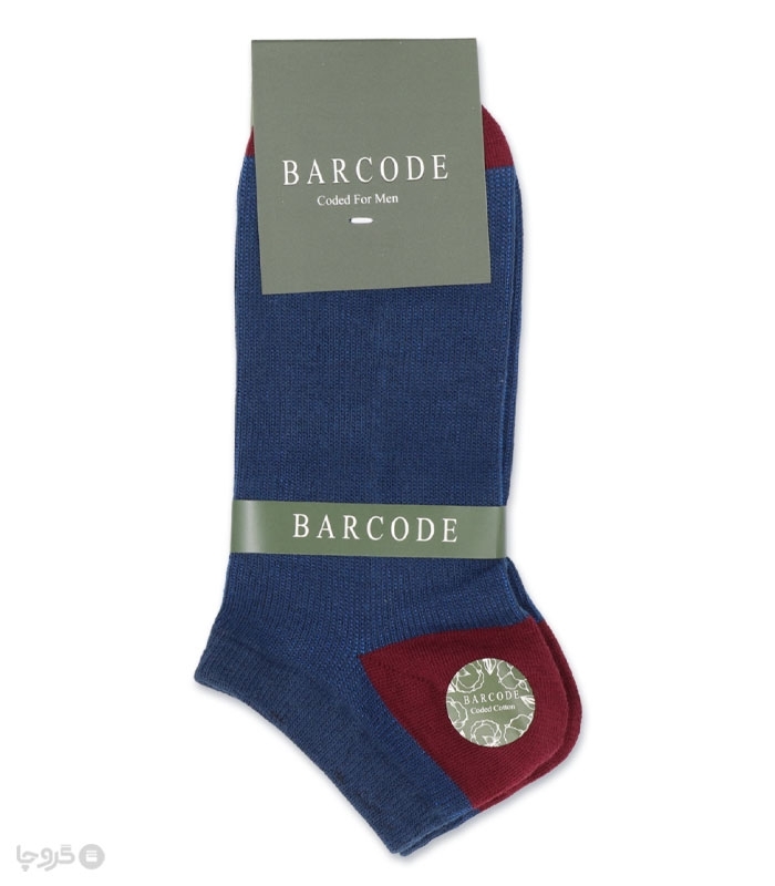 جوراب مچی Barcode بارکد طرح پاشنه رنگی