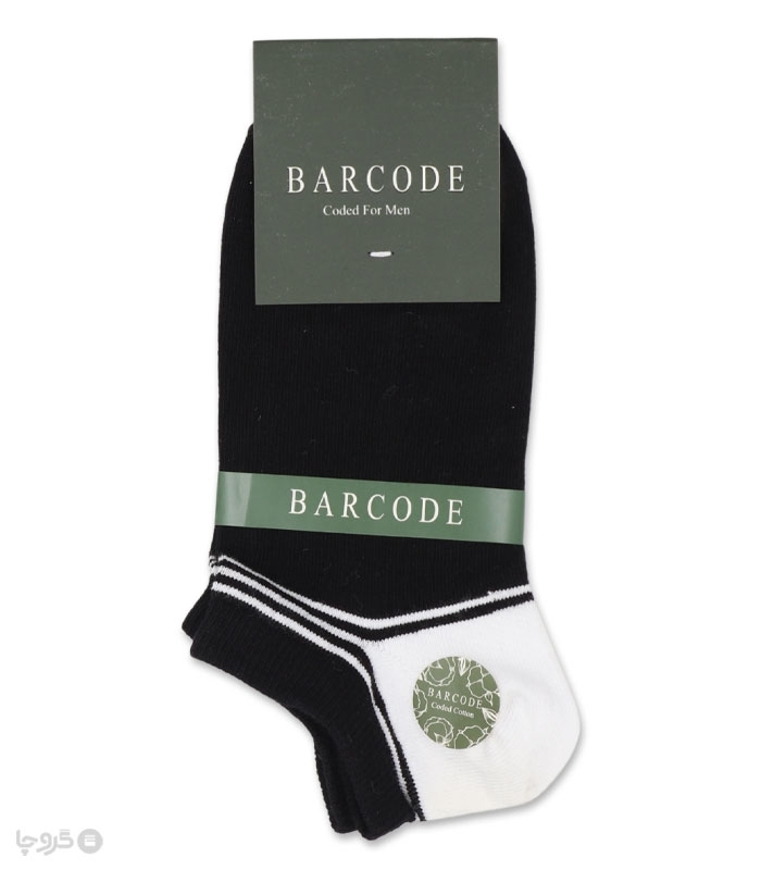 جوراب مچی Barcode بارکد طرح سه خط مینیمال