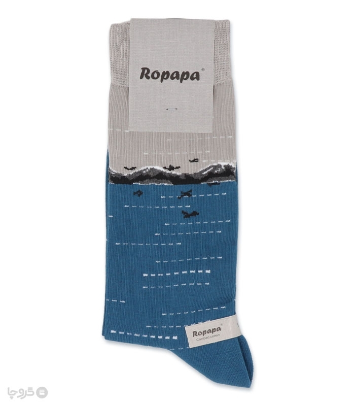 جوراب ساقدار Ropapa روپاپا طرح چکاد