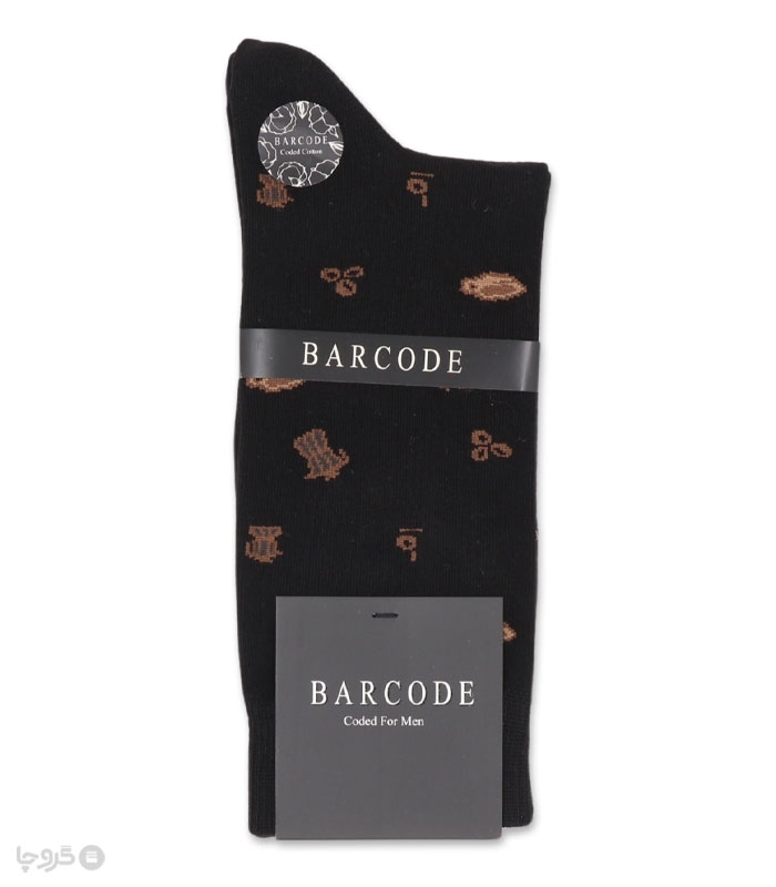 جوراب ساقدار Barcode بارکد طرح موکاپات