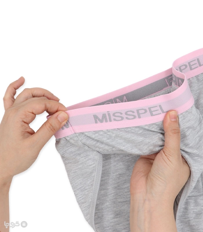 شورت زنانه اسلیپ نخی کش از رو Misspel میسپل کد 1470