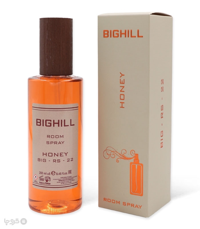 خرید اسپری خوشبو کننده هوا بیگهیل Bighill کد RS-22 رایحه Honey