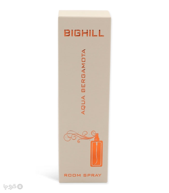 خرید اسپری خوشبو کننده هوا بیگهیل Bighill کد RS-8 رایحه Aqua Bergamota