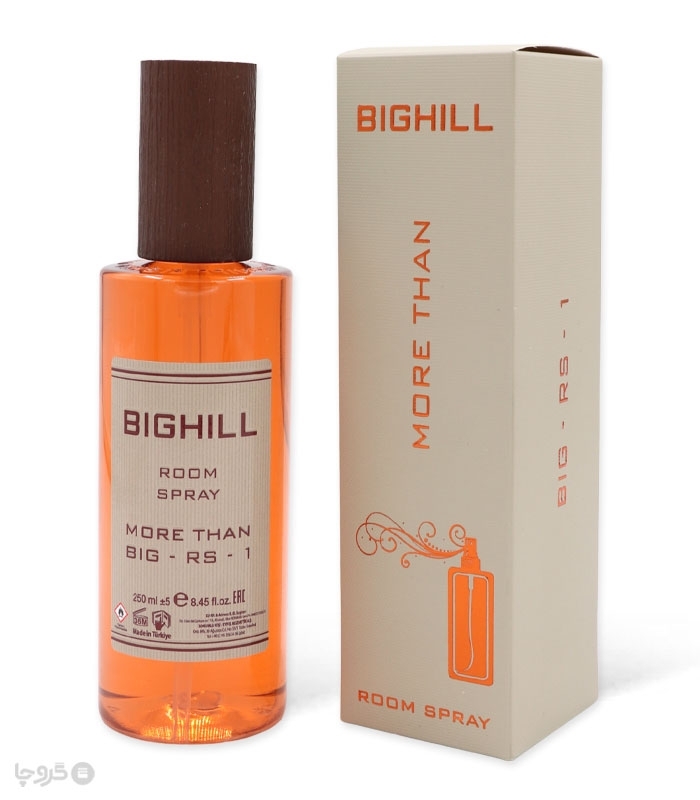 خرید اسپری خوشبو کننده هوا بیگهیل Bighill کد RS-1 رایحه More Than