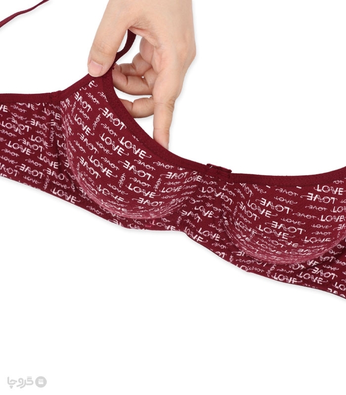 سوتین کاپدار نخی فنردار Anit آنیت کد 2025 طرح Love