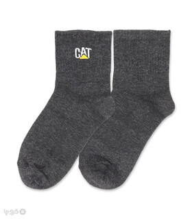 خرید جوراب نیم ساق  کش انگلیسی Abnous آبنوس گلدوزی طرح Caterpillar