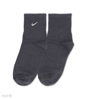 جوراب نیم ساق کش انگلیسی Abnous آبنوس گلدوزی طرح Nike