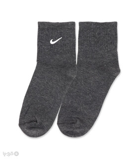خرید جوراب نیم ساق کش انگلیسی Abnous آبنوس گلدوزی طرح Nike