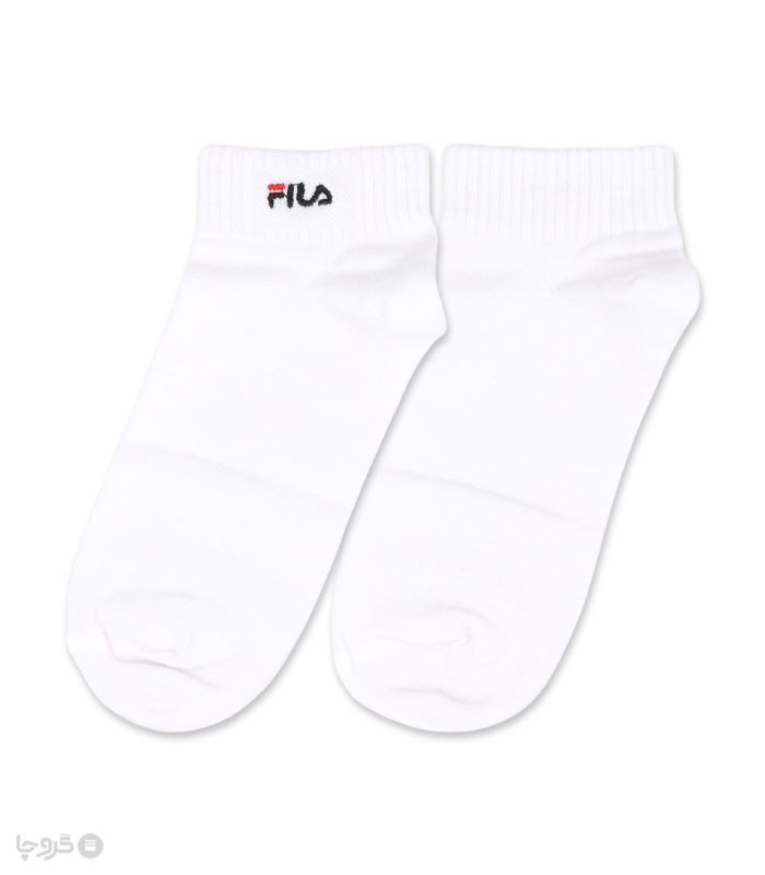 جوراب مچی زنانه Abnous آبنوس گلدوزی طرح Fila