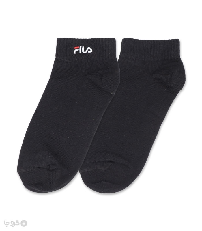 جوراب مچی زنانه Abnous آبنوس گلدوزی طرح Fila