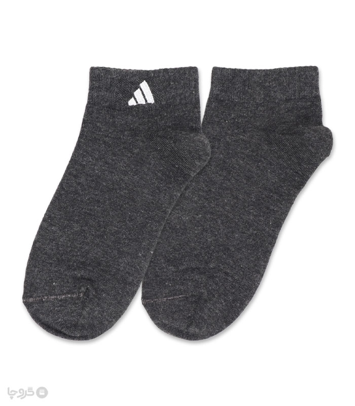 خرید جوراب مچی زنانه Abnous آبنوس گلدوزی طرح Adidas