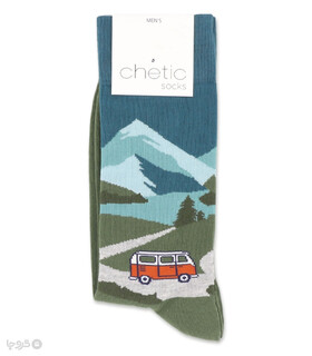 جوراب ساقدار Chetic چتیک طرح کوهستان Campervan