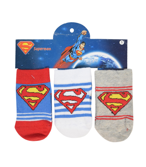جوراب بچگانه مچی Çimpa چیمپا طرح سوپرمن - سه جفت
