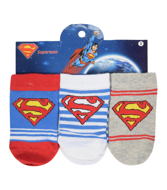 جوراب بچگانه مچی Çimpa چیمپا طرح سوپرمن - سه جفت