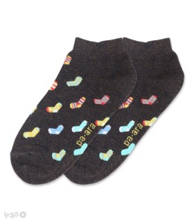 خرید جوراب نانو مچی زنانه پاآرا کد 102 طرح لنگه جوراب