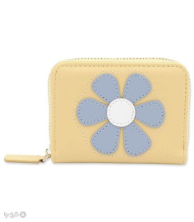 خرید کیف پول و جاکارتی زنانه زیپ دار Taomicmic تائومیک میک طرح گل درشت