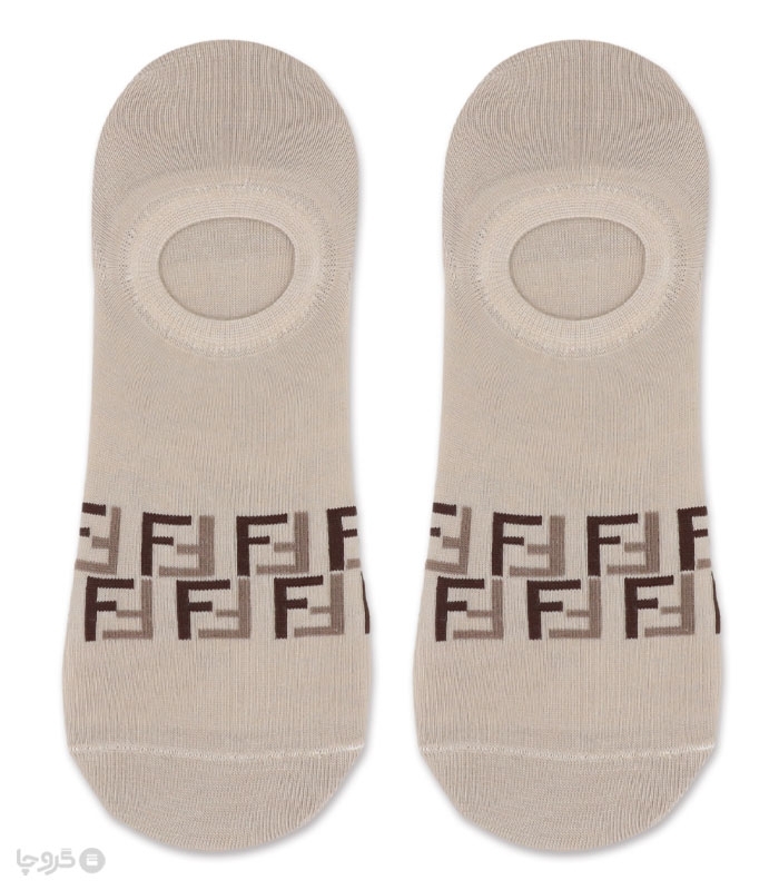 خرید جوراب نانو مچی زنانه پاآرا کد 102 طرح Fendi