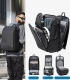 کوله پشتی مسافرتی ضد آب Bange بنج کد 22005 ظرفیت 54 لیتری - دارای درگاه USB
