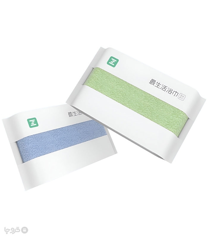 حوله حمام آنتی باکتریال Xiaomi شیائومی ابعاد 65×130 سانتی‌ متر