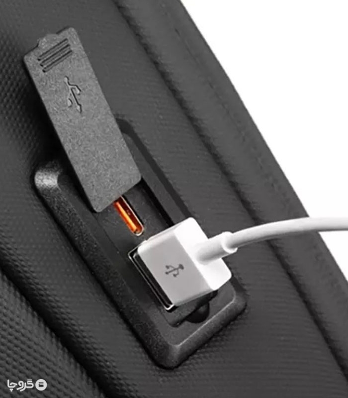 کوله پشتی ضد آب و ضد سرقت Bange بنج کد 7251 مناسب لپ تاپ و تبلت - دارای درگاه USB