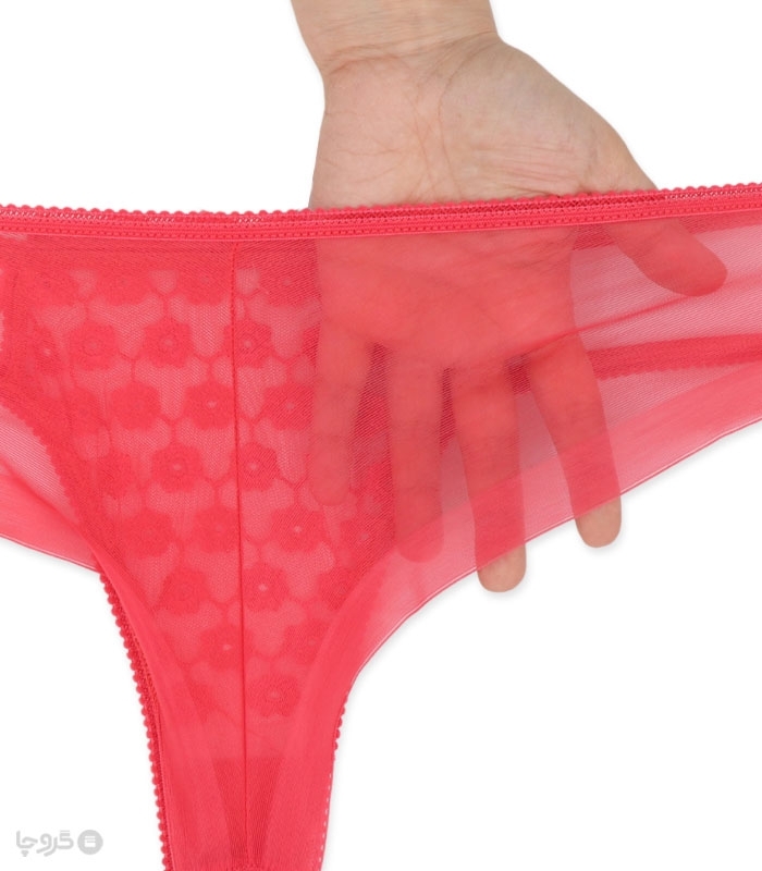 ست شورت و سوتین توری فنردار Barone بارون گلدوزی کد 345 مدل 055