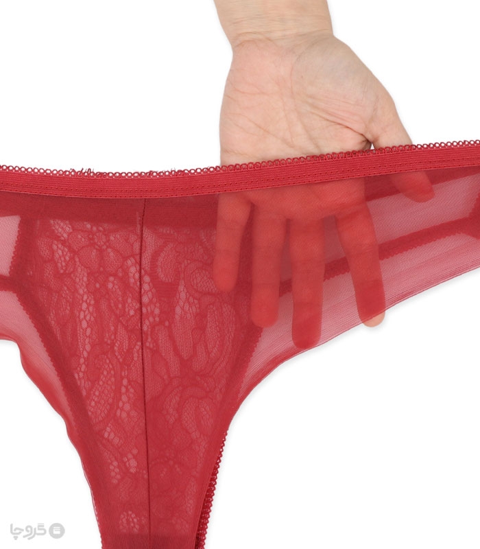 ست شورت و سوتین توری فنردار Barone بارون گلدوزی کد 345 مدل 054